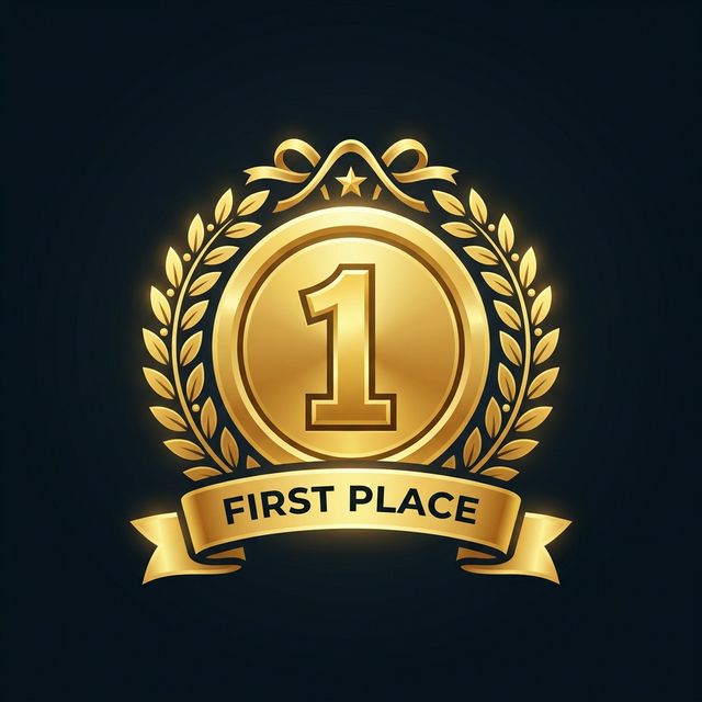 1st Place Badge